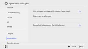 Screenshots zur Nintendo Switch