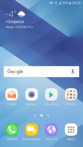 Das eingesetzte TouchWiz 2016 verfügt dank Grace UX über einige Veränderungen, die die Nutzung noch einfacher machen