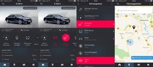 Per Smartphone-App lassen sich alle wichtigen Daten sowie der Fahrzeug-Standort aus der Ferne abrufen