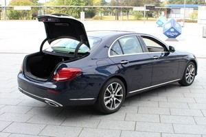 540 l schluckt der Kofferraum des W213