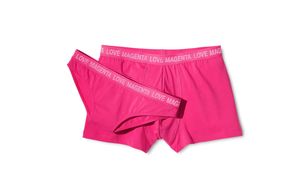 LOVE MAGENTA CONNECTED UNDERWEAR