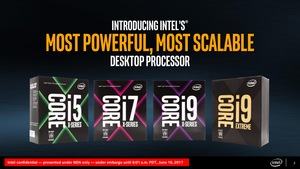 Intel Core-X-Familie Pressdeck