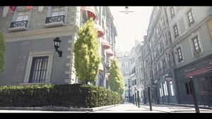 Enscape Lumberyard Bistro-Demo mit Ray Tracing