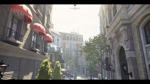 Enscape Lumberyard Bistro-Demo mit Ray Tracing