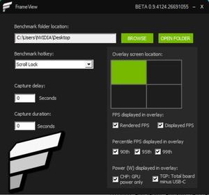 NVIDIA FrameView