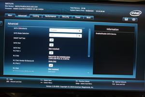 Intel NUC9 Extreme Kit BIOS