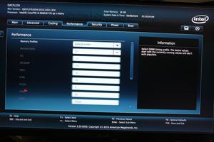 Intel NUC9 Extreme Kit BIOS