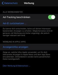 Apple Ad-Tracking