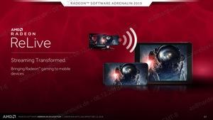 Präsentation zur AMD Radeon Software Adrenalin 2019 Edition