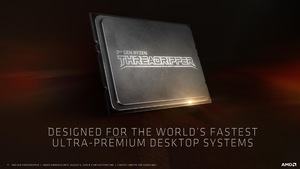 AMD Pressedeck zur Ankündigung der 2. Generation der Ryzen-Threadripper-Prozessoren