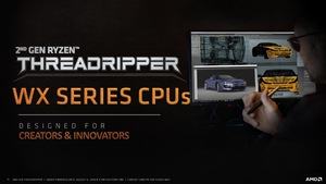 AMD Pressedeck zur Ankündigung der 2. Generation der Ryzen-Threadripper-Prozessoren