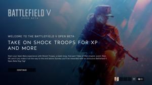 Open Beta von Battlefield V