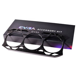 Lüfterabdeckung und Trim Kit von EVGA aus echtem Karbon