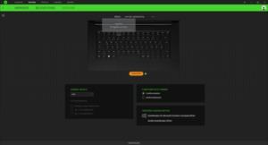 Die Software des Razer Blade 15