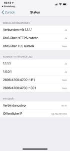 Cloudflare App für DNS