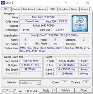 GPUz und CPUz des Gigabyte Aorus 5