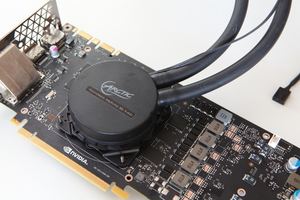 Der Arctic Accelero Hybrid III-140 ist ein All-in-One-Wasserkühler für die GeForce GTX 1080 Founders Edition.