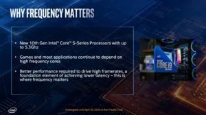 Intel Comet Lake-S Präsentation