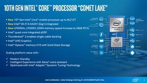 Intel 10th Core Prozessor alias Comet Lake-U und Comet Lake-Y