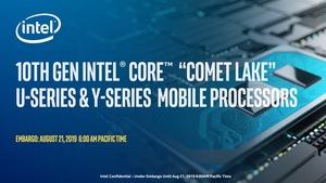 Intel 10th Core Prozessor alias Comet Lake-U und Comet Lake-Y