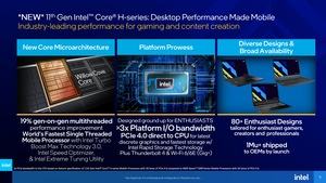 Intel Tiger Lake-H Präsentation