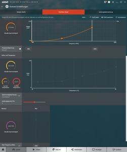 AMD Radeon VII im WattMan