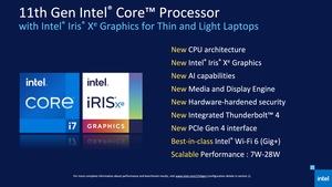 Intel 11th Gen Core Tiger Lake