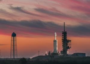 Erstflug der Falcon Heavy von SpaceX