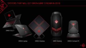 HP OMEN Game Stream