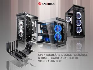 Raijintek Coeus Evo TC, Coeus Elite TC und Paean M