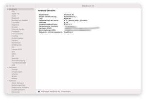 Apple MacBook Air mit M1-SoC