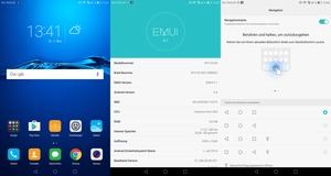 Mit Android 6.0 und EMUI 4.1 kommt auf dem MediaPad M3 eine altbekannte Software-Kombination zum Einsatz