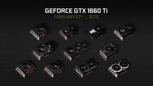 Pressematerial zur GeForce GTX 1660 Ti