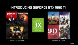 Pressematerial zur GeForce GTX 1660 Ti