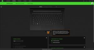 Software des Razer Blade Stealth (2019)