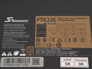 Seasonic Focus SGX 650W