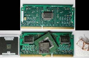 Dieshots des Pentium II und Pentium III