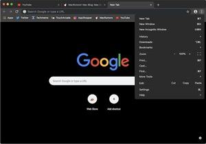 Chromes neuer Darkmode