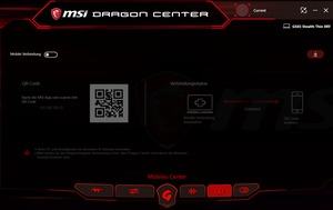 Die Software des MSI GS65 Stealth Thin 8RF