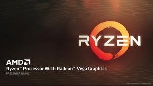 AMD Raven Ridge Pressdeck