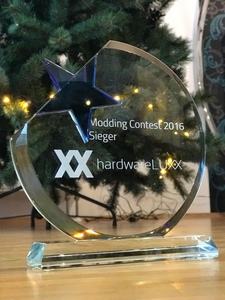 Der Pokal zum Modding-Contest 2016 auf Hardwareluxx