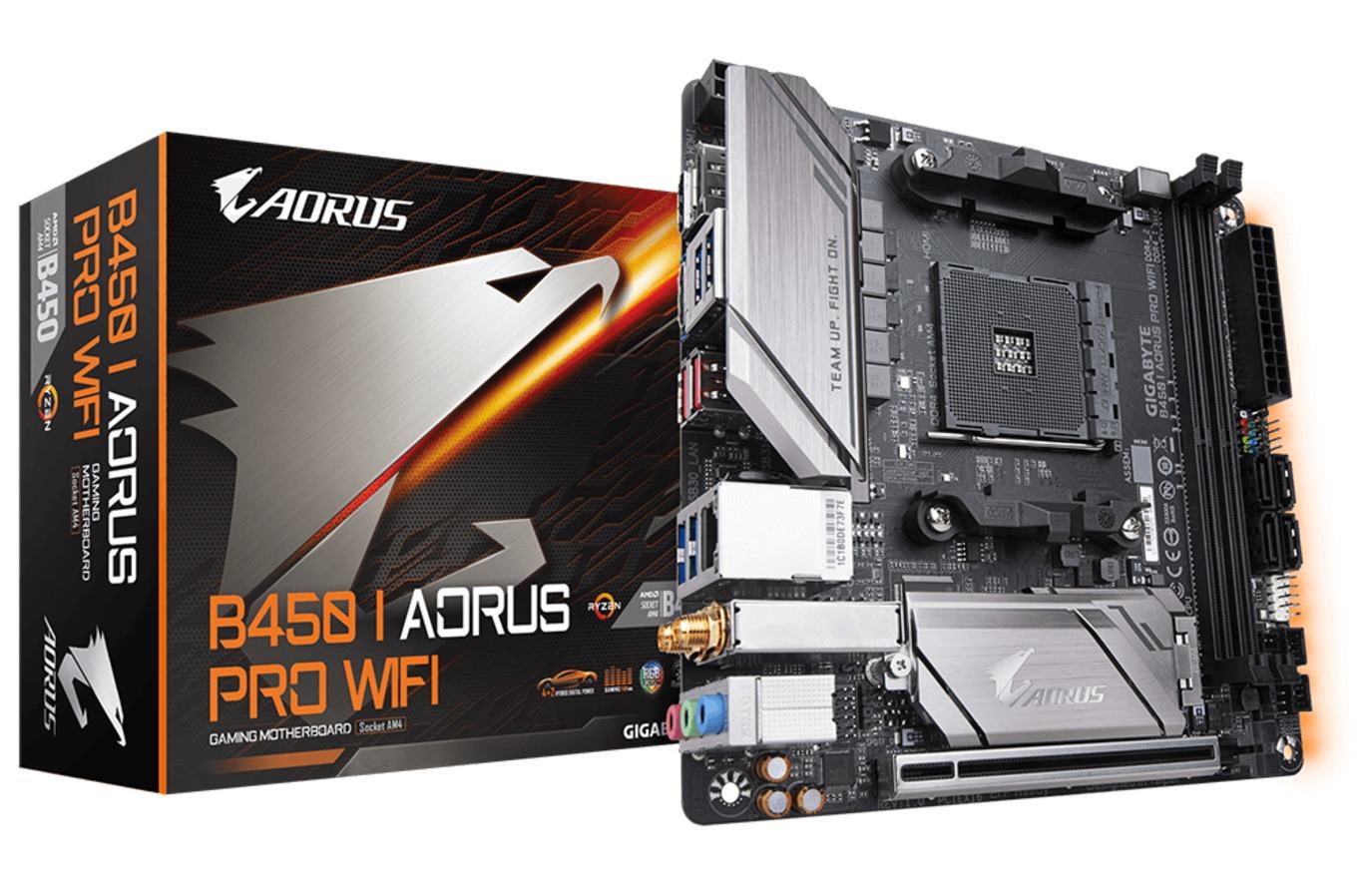 Gigabyte b450 i aorus pro wifi обзор