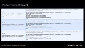 AMD Radeon Pro WX 4100, 5100 und 7100 Präsentation