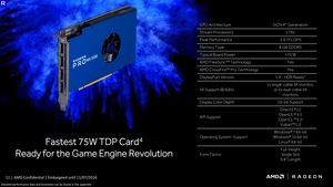 AMD Radeon Pro WX 4100, 5100 und 7100 Präsentation