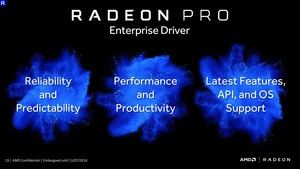 AMD Radeon Pro WX 4100, 5100 und 7100 Präsentation