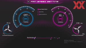 Die Software des Gigabyte G5 KD