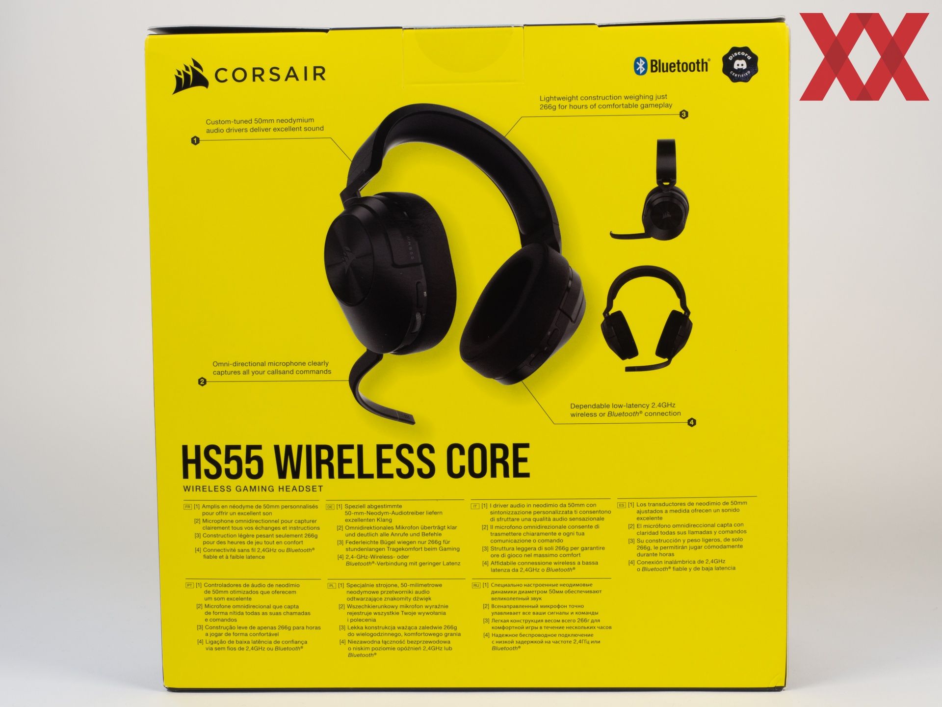 Тест и обзор: Corsair HS55 Wireless Core – беспроводная гарнитура с разными  вариантами подключения без RGB - Hardwareluxx Russia