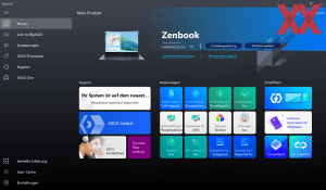 Die Software des ASUS Zenbook S 13 OLED