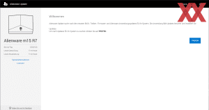 Die Software des Alienware m15 R7