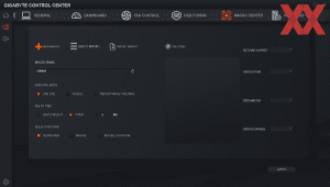 Die Software des Gigabyte AORUS 17 XE4